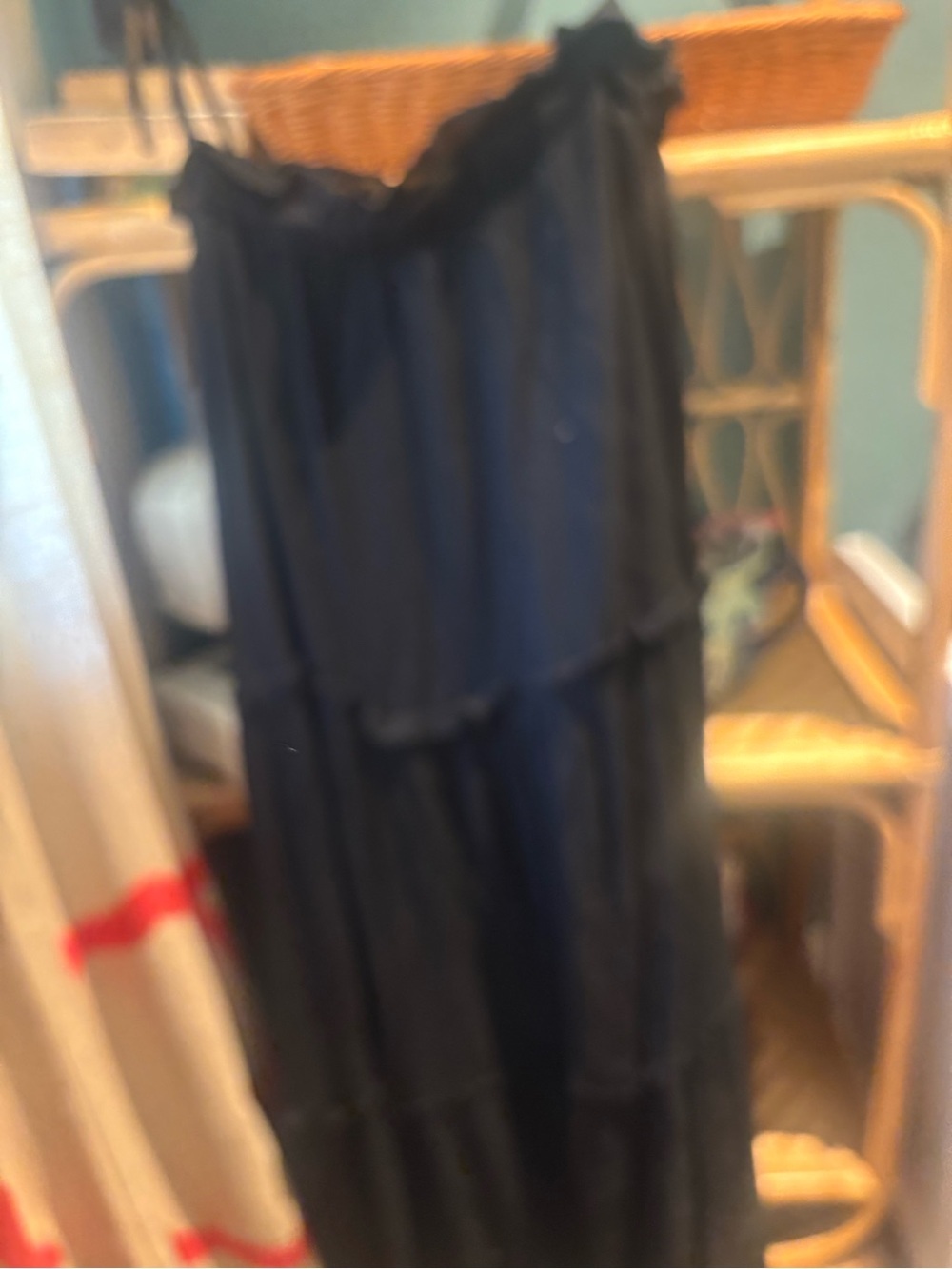&Merci Black Ruffle Tiered Maxi Dress - Women - Picture 2 of 5